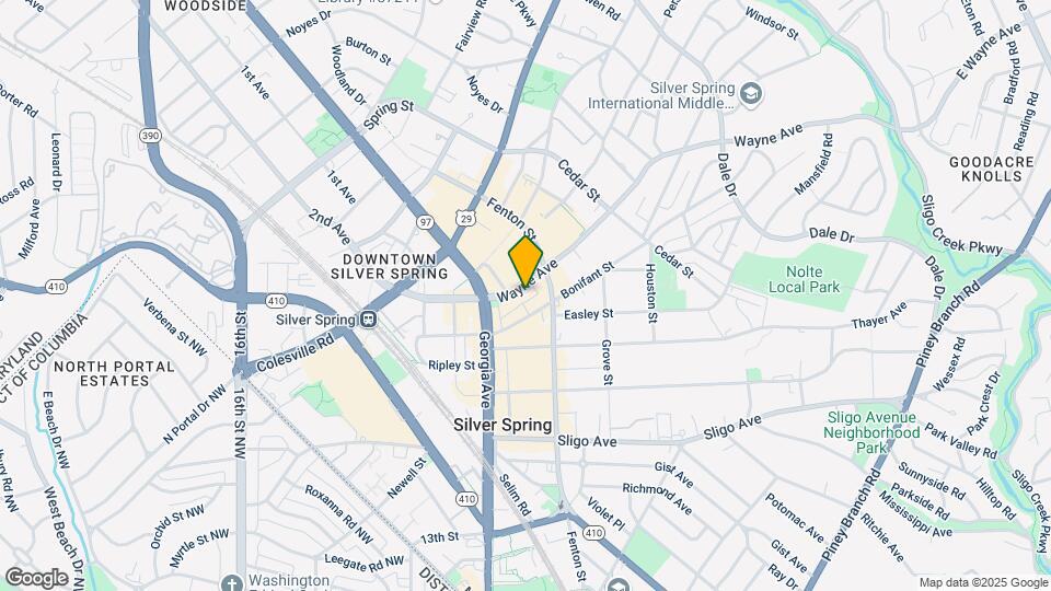 930 Wayne Ave Mapa y Detalles de la Ubicación