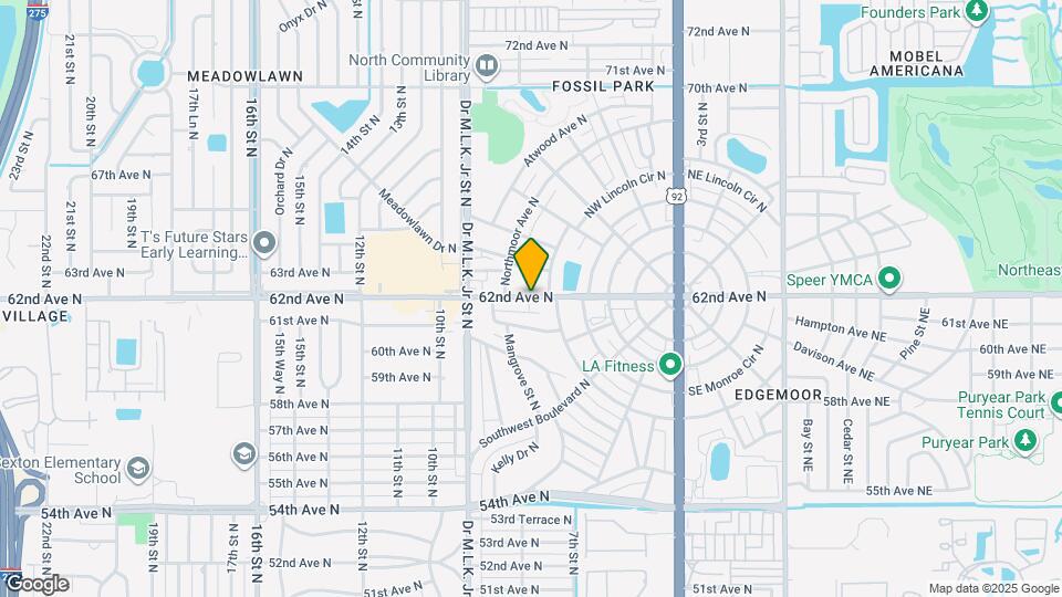 732 62nd Ave N Map and Location Details