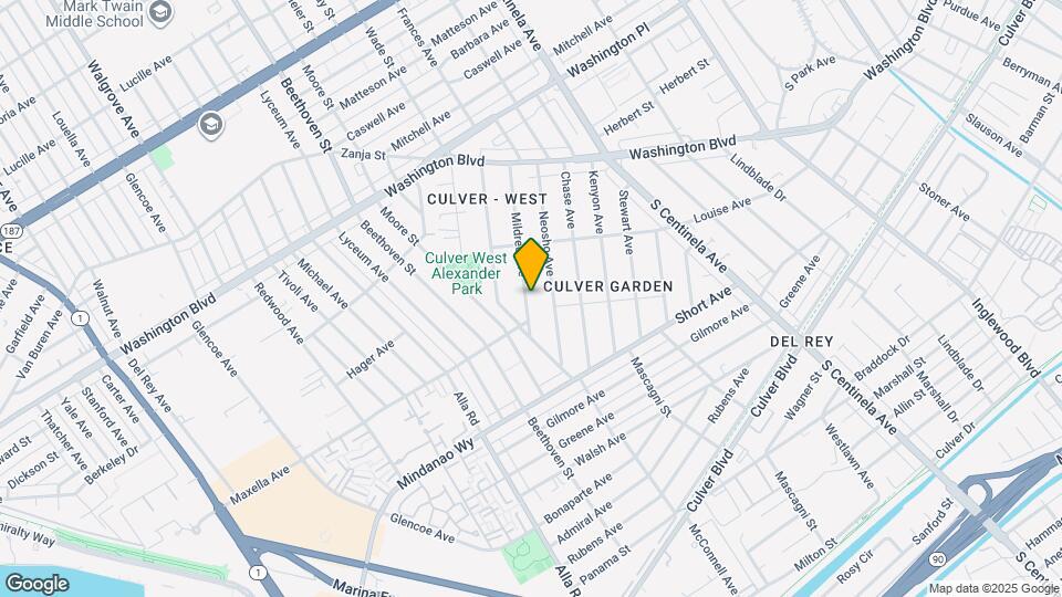 4264 Mildred Ave Map and Location Details