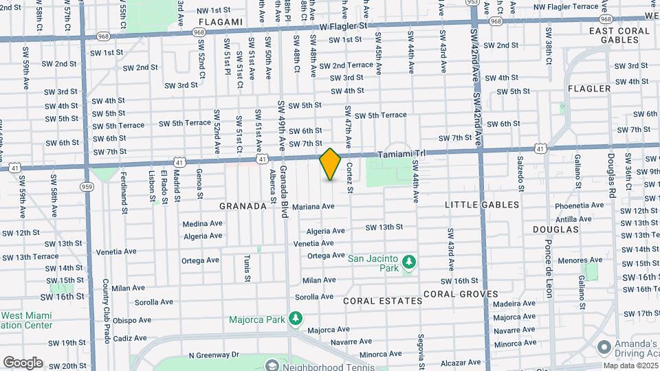 910 Santiago St Map and Location Details