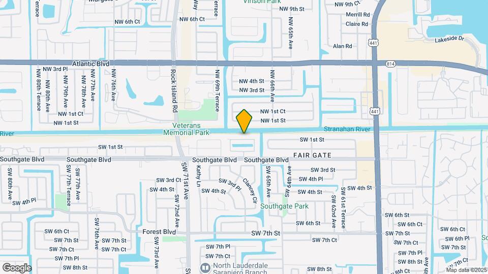 6633 N Parkway Dr Map and Location Details