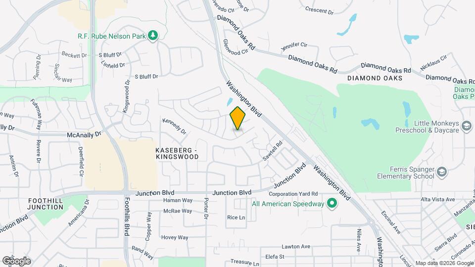 346 Garfield Way Map and Location Details