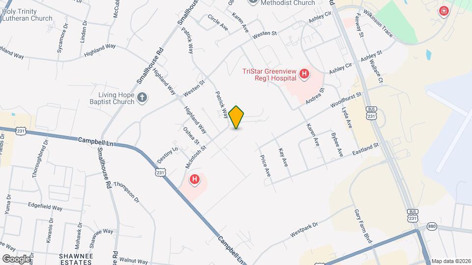 1611 Flanigan Ct Map and Location Details