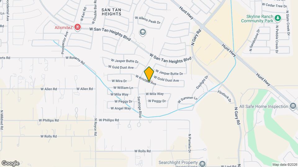 2403 W Kristina Ave Map and Location Details