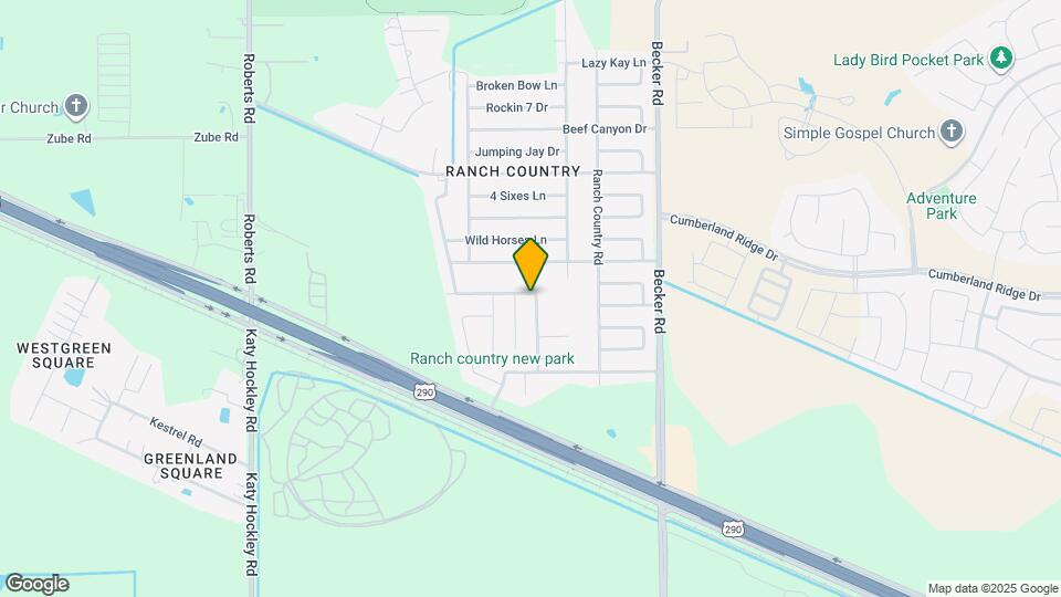 17235 Hawks Landing Dr Mapa y Detalles de la Ubicación