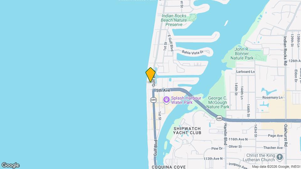 506 Gulf Blvd, Unit 301 Mapa y Detalles de la Ubicación