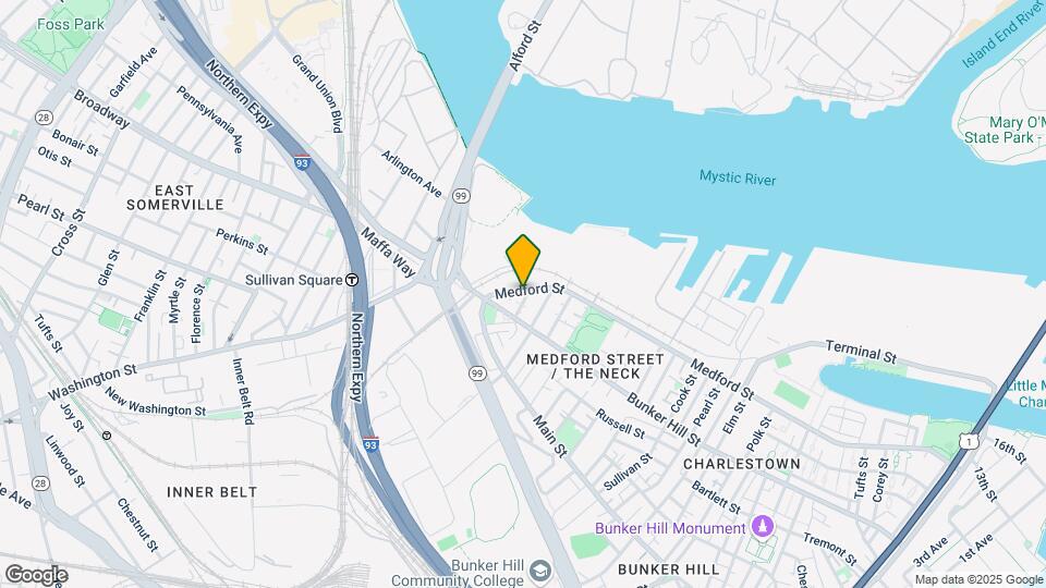 528 Medford St Map and Location Details