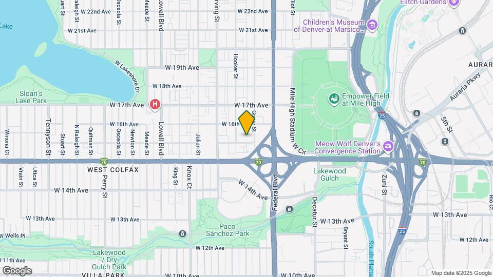 Ridgeline At Sloans Mapa y Detalles de la Ubicación