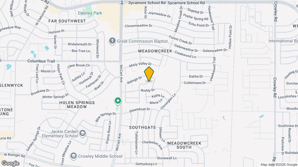8035 Southern Pine Way Mapa y Detalles de la Ubicación