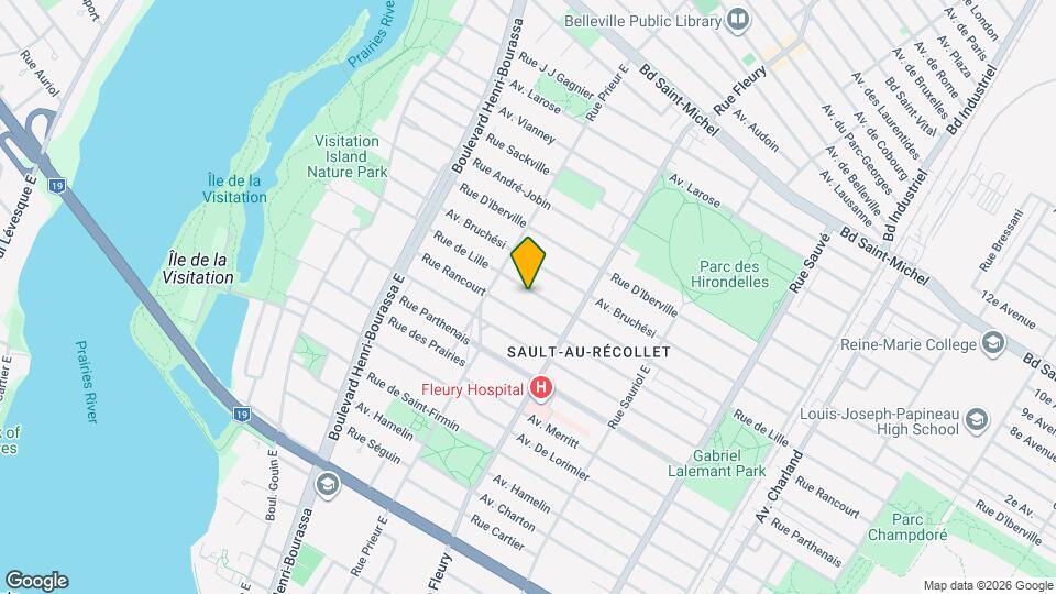 10420 De Lille Rue Map and Location Details