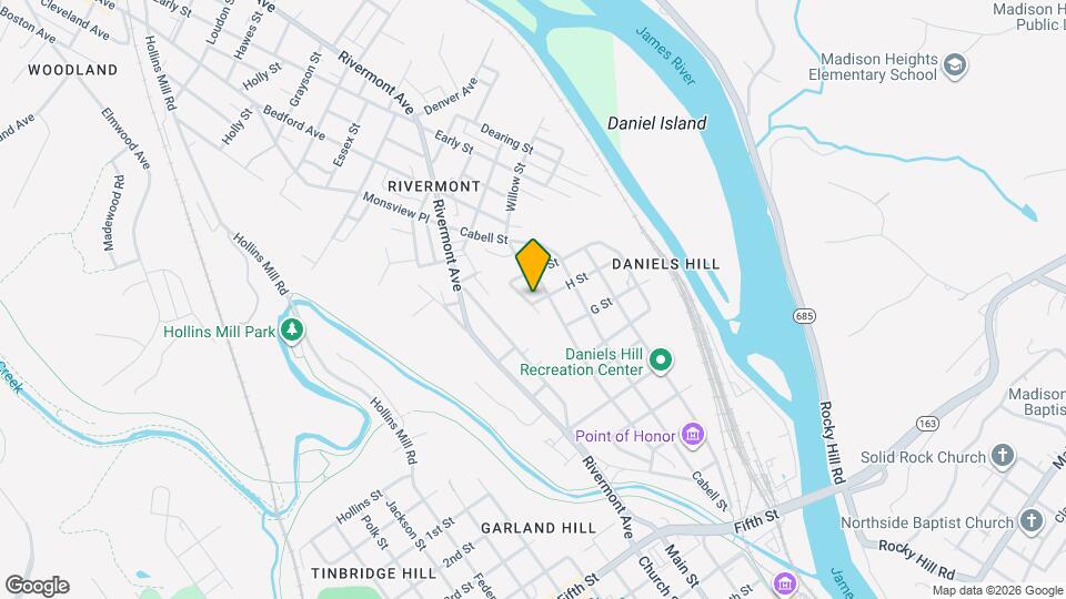 800 Spring St Map and Location Details