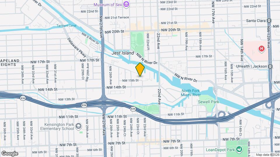 2311 NW 15th St Map and Location Details