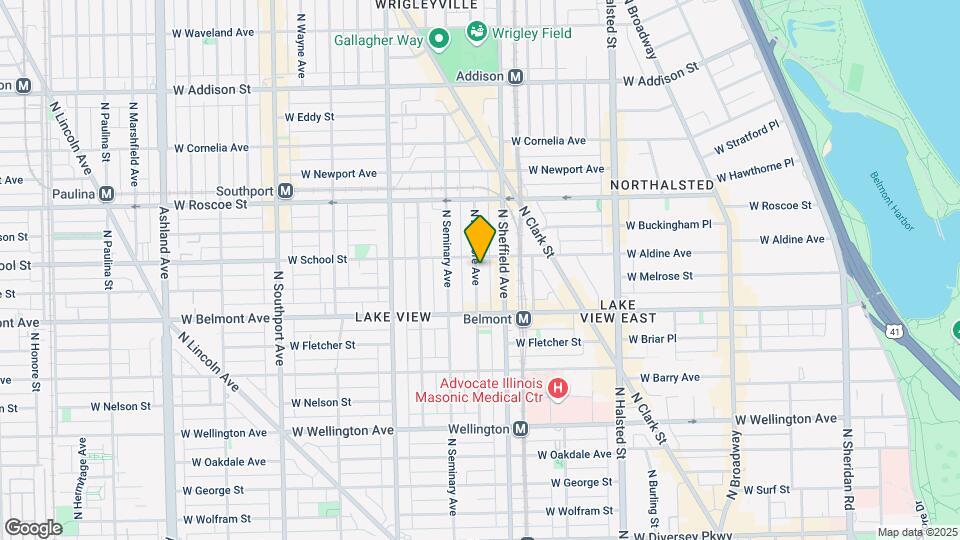 3247 N Kenmore Ave Map and Location Details