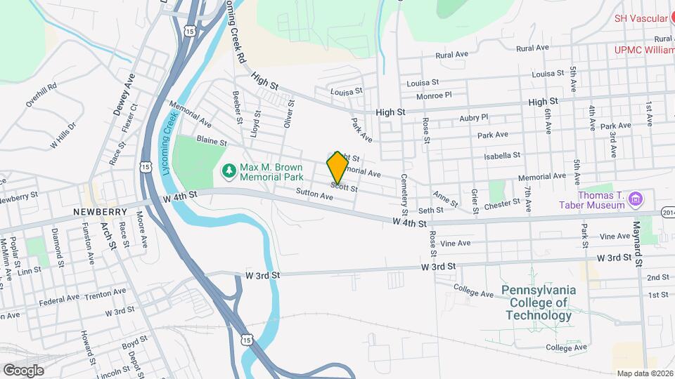 1529-1531 Scott St Map and Location Details