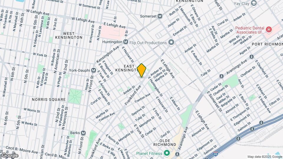 2538 Amber St Map and Location Details