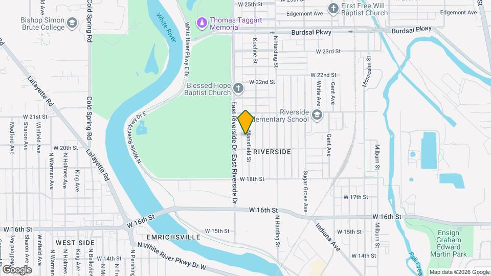 1924 Mansfield St Map and Location Details