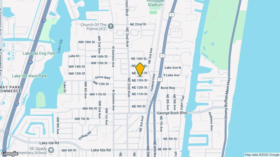 235 NE 13th St Map and Location Details