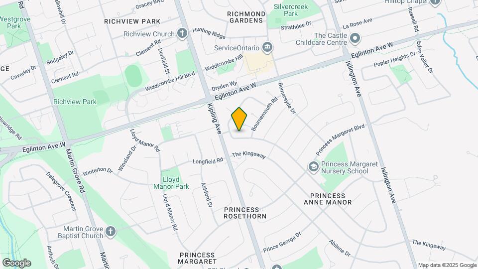 130 Princess Anne Crescent Map and Location Details