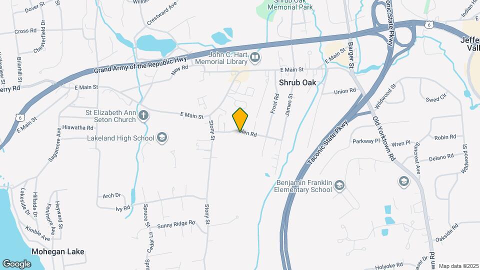 1145 Glen Rd Map and Location Details