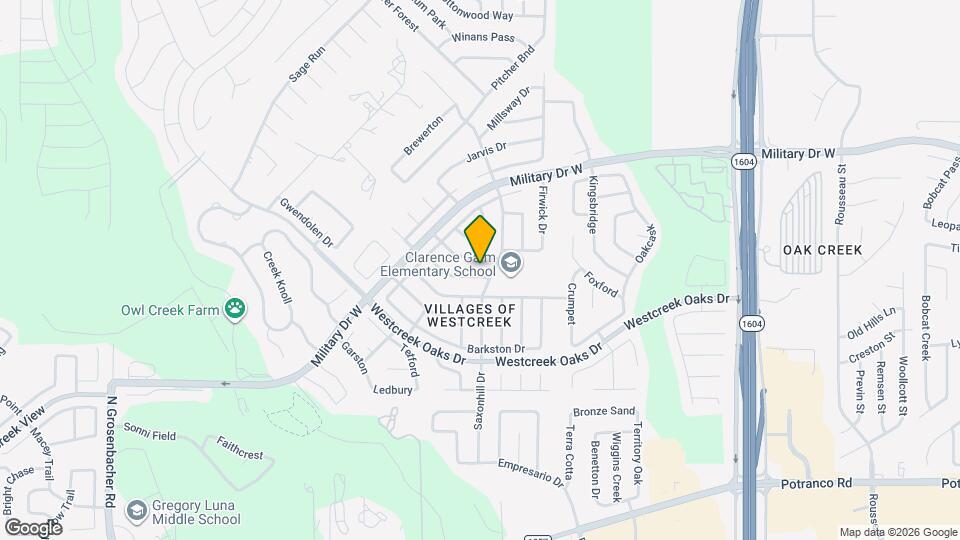 11811 James Vinson Dr Map and Location Details