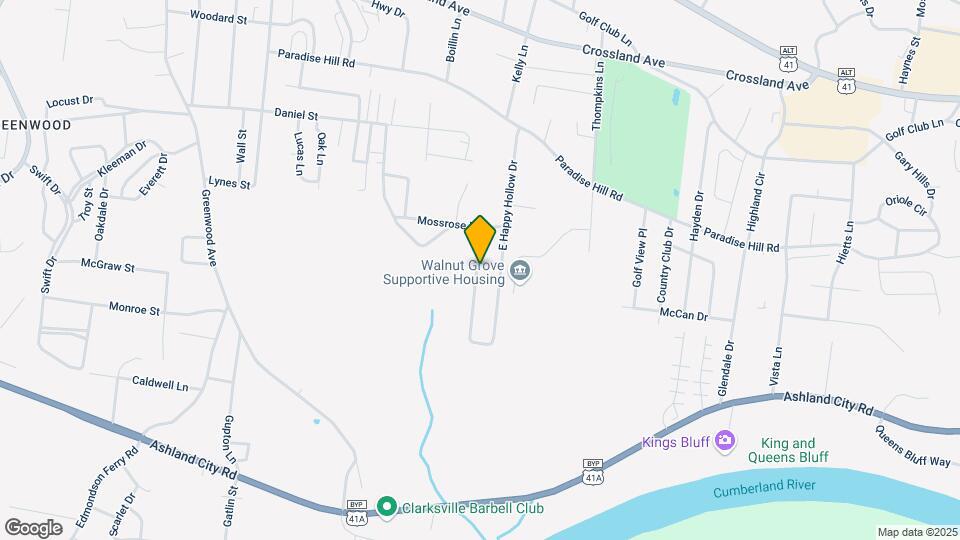 923 Woody Hills Dr Map and Location Details