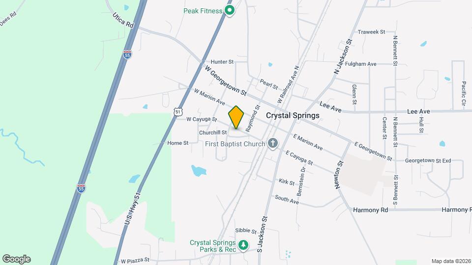 203 W Cayuga St Map and Location Details