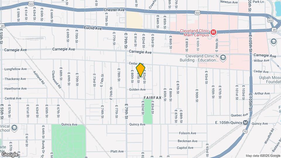 2217 E 81st St Map and Location Details