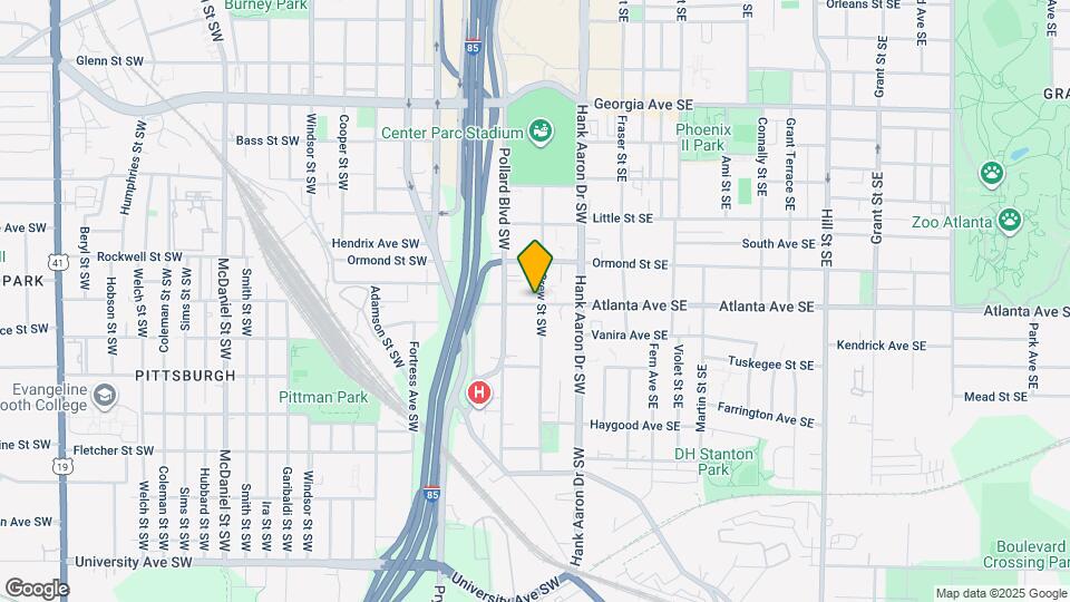 889 Crew St SW Map and Location Details