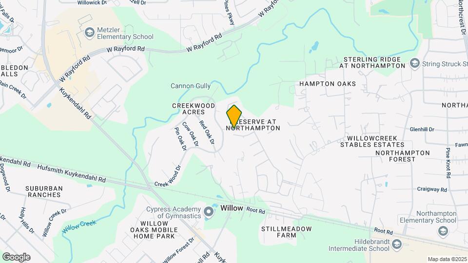 7522 Simpson Springs Ln Map and Location Details
