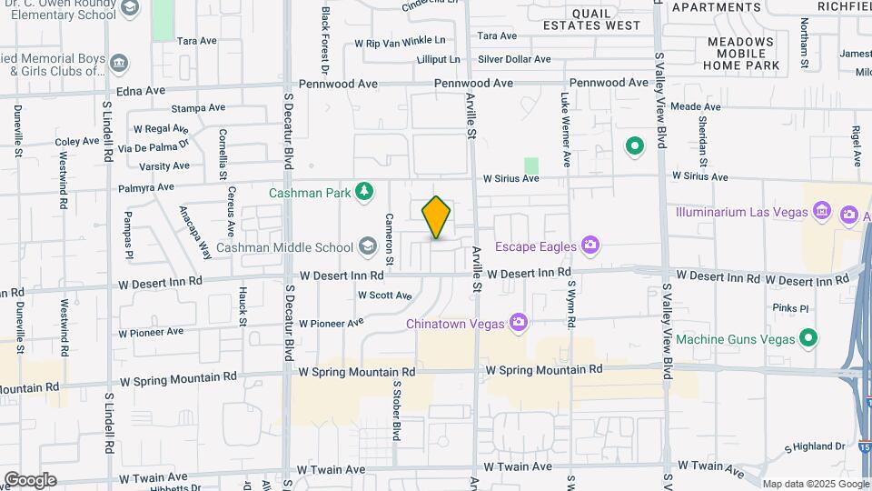 4470 Rich Dr Map and Location Details