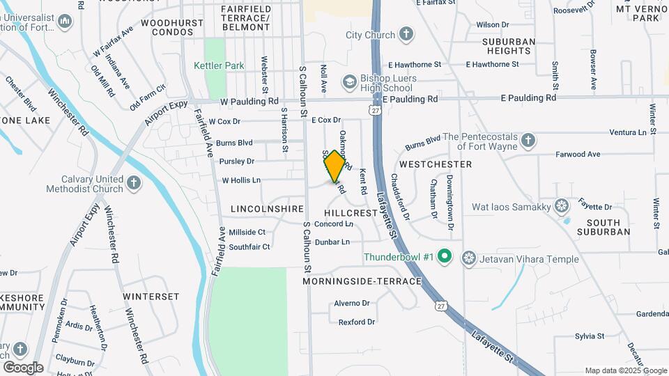 6212 Southcrest Rd Map and Location Details