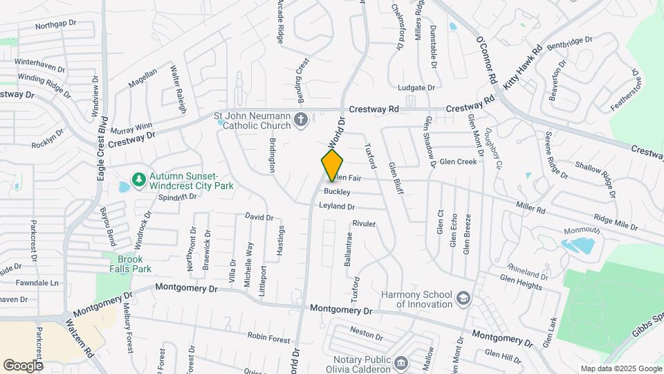 6715 Buckley Map and Location Details