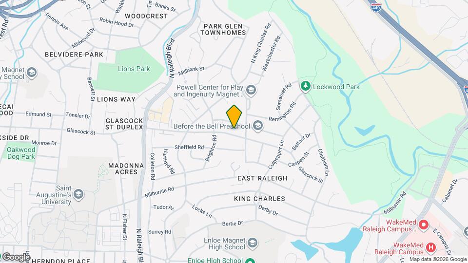 2325 Glascock St Mapa y Detalles de la Ubicación