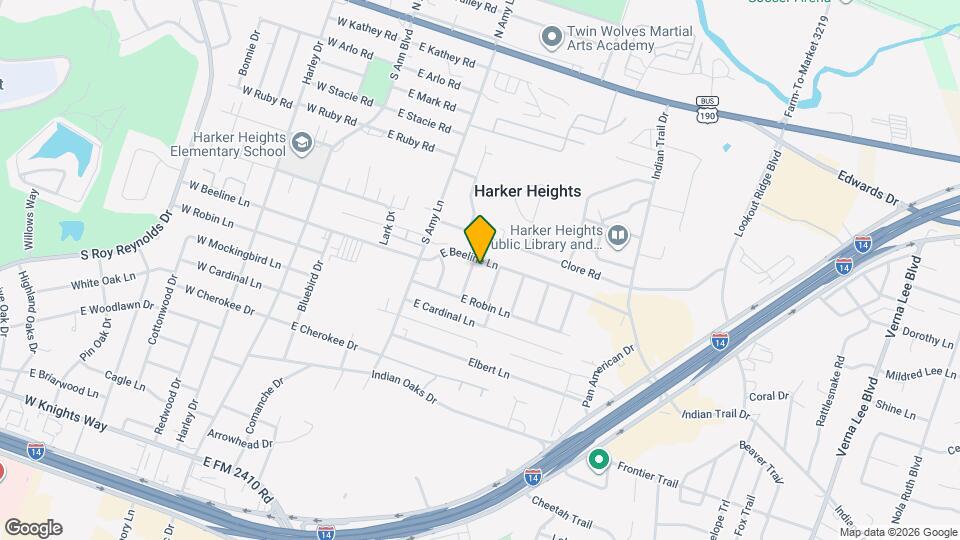 903 Travis Ln Mapa y Detalles de la Ubicación