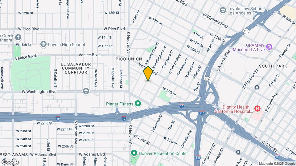 1142 W 17th St Map and Location Details