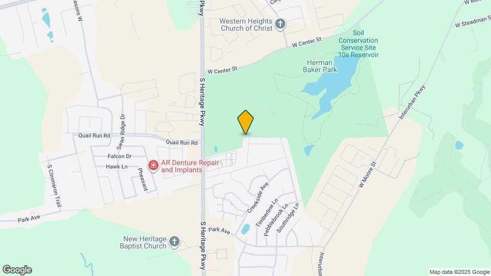 1020 Silverton Dr Map and Location Details