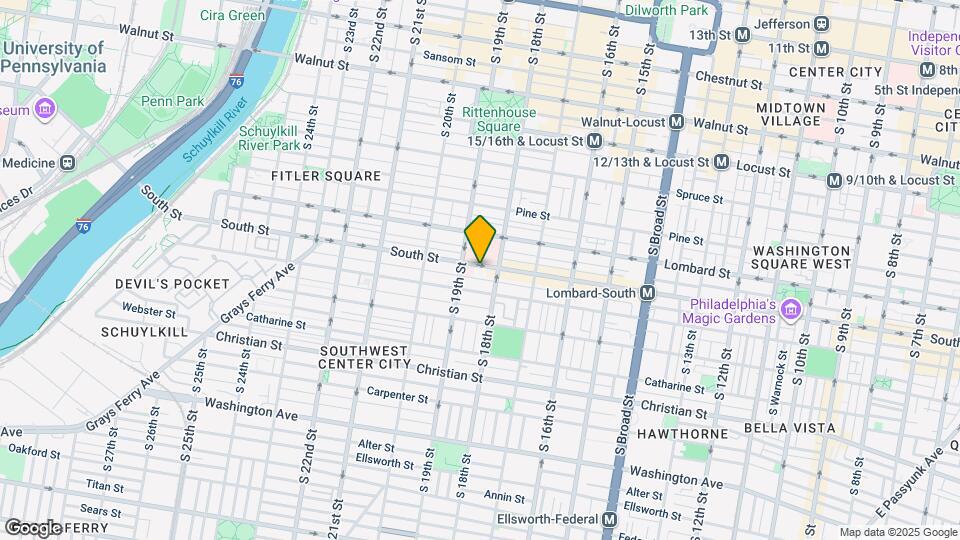 1824 South St Map and Location Details