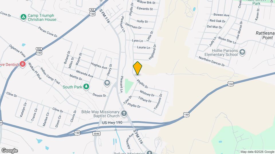 2215 Phyllis Dr Map and Location Details