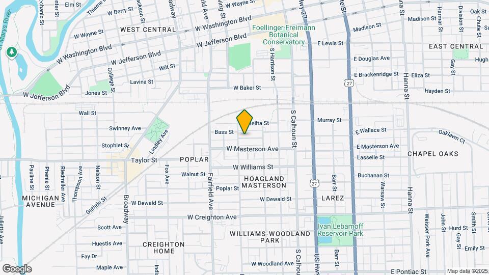 334 Brandriff St Map and Location Details