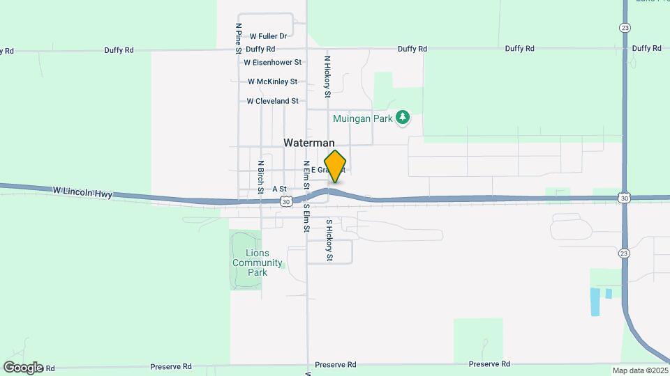 210 E Lincoln Hwy Map and Location Details