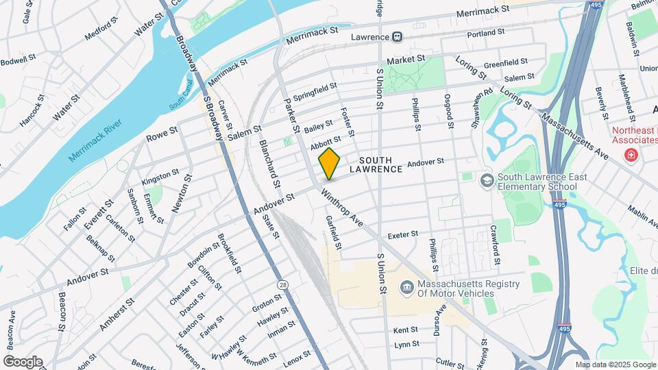 273 Andover St Map and Location Details