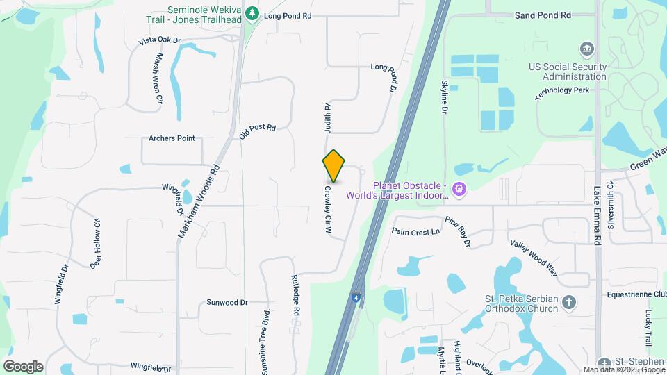 2038 Crowley Cir W Map and Location Details