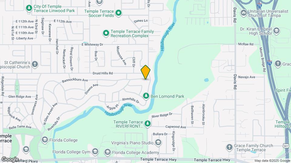 817 Bannockburn Ave Map and Location Details