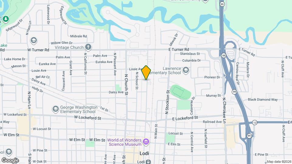 629 N Sacramento St Map and Location Details