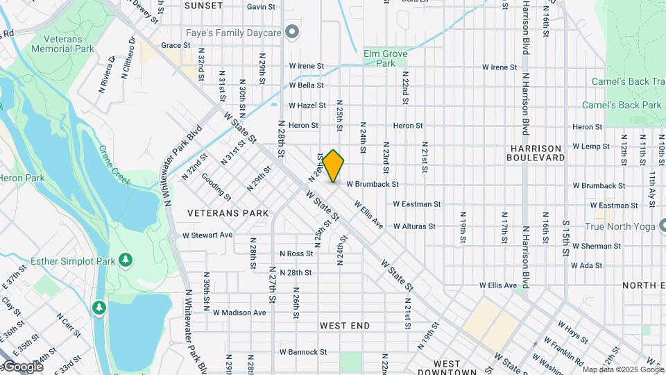 2501 Ellis Ave Map and Location Details