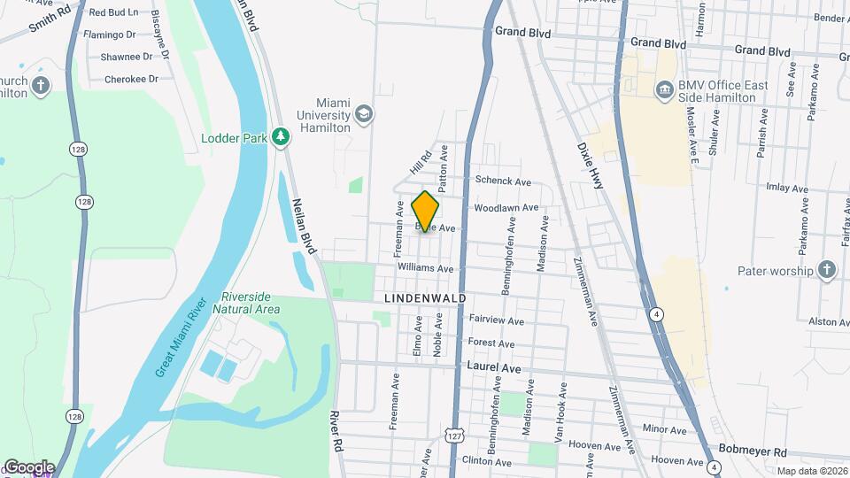 2228 Elmo Ave Map and Location Details