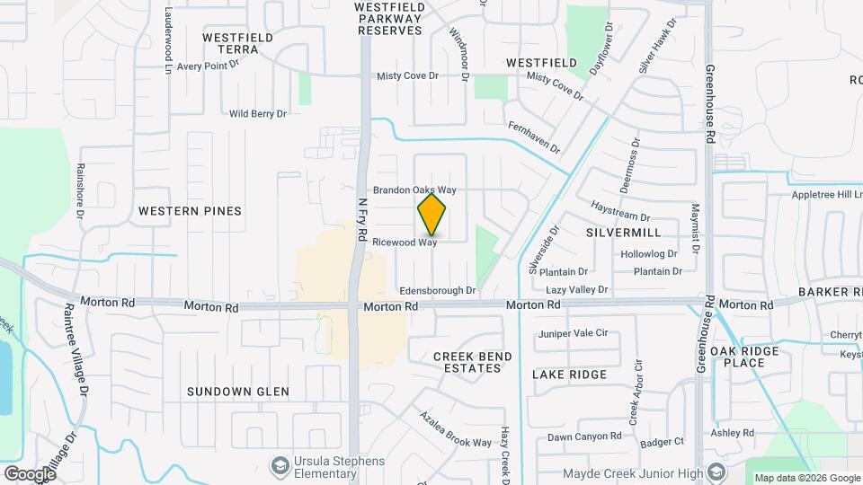 3206 Sedgeborough Dr Mapa y Detalles de la Ubicación