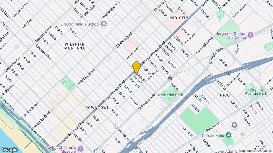1418 14th St Map and Location Details