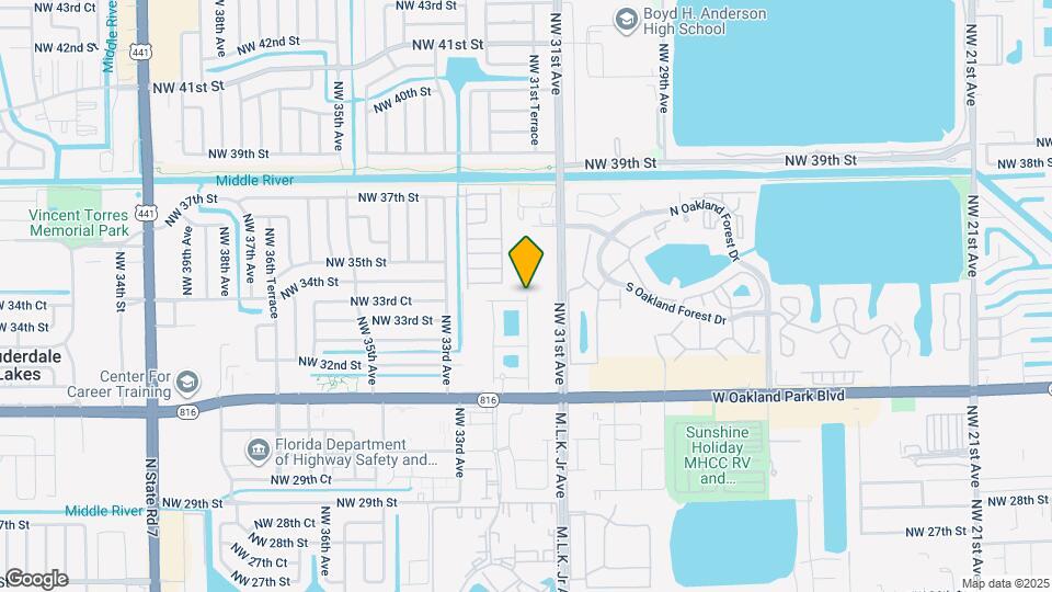 2803 NW 33rd St Map and Location Details