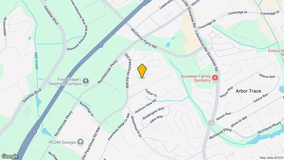 620 Manor Glen Dr Map and Location Details